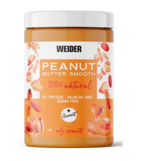 WEIDER PROT PEANUT crema cacahuete 1kg. VEGAN