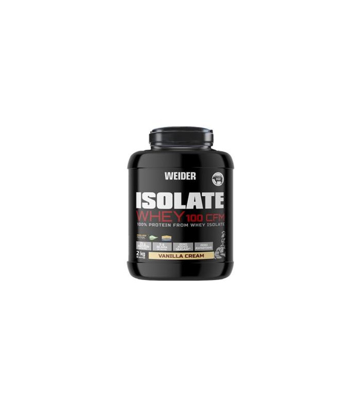 WEIDER ISOLATE WHEY 100 CFM vainilla 2kg.