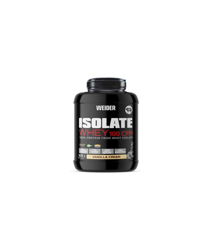 WEIDER ISOLATE WHEY 100 CFM vainilla 908gr.