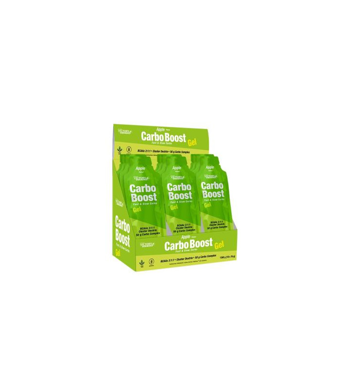 CARBO BOOST GEL manzana18uds.