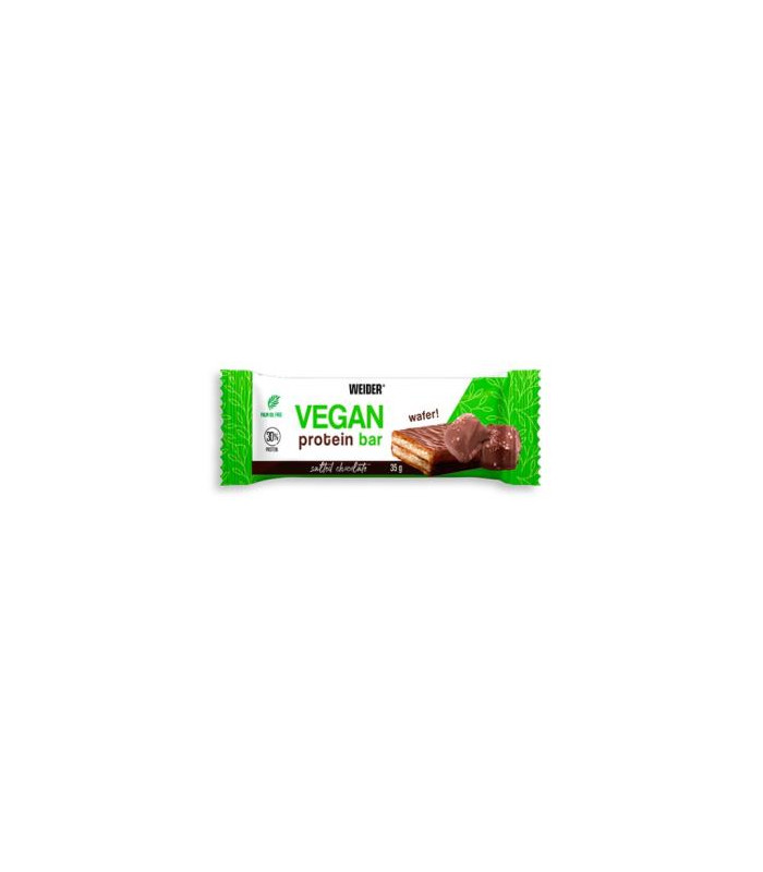 VEGAN PROTEIN wafer bar salted chocolate 12ud.