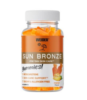 WEIDER GUMMY SUN BRONZE 40gummies