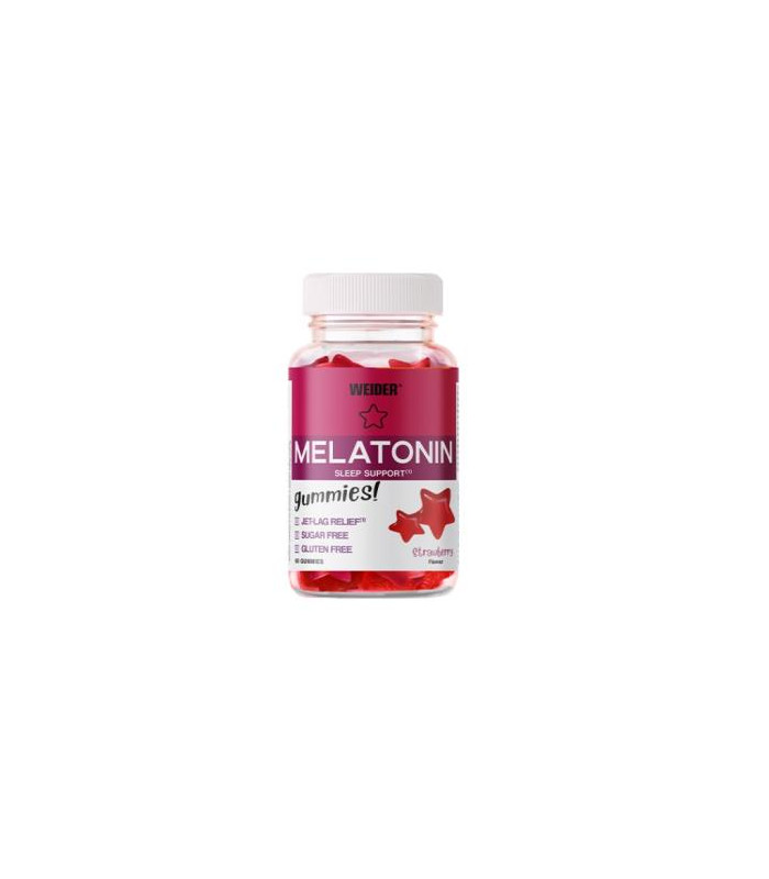 WEIDER GUMMY MELATONINA fresa 60gummies