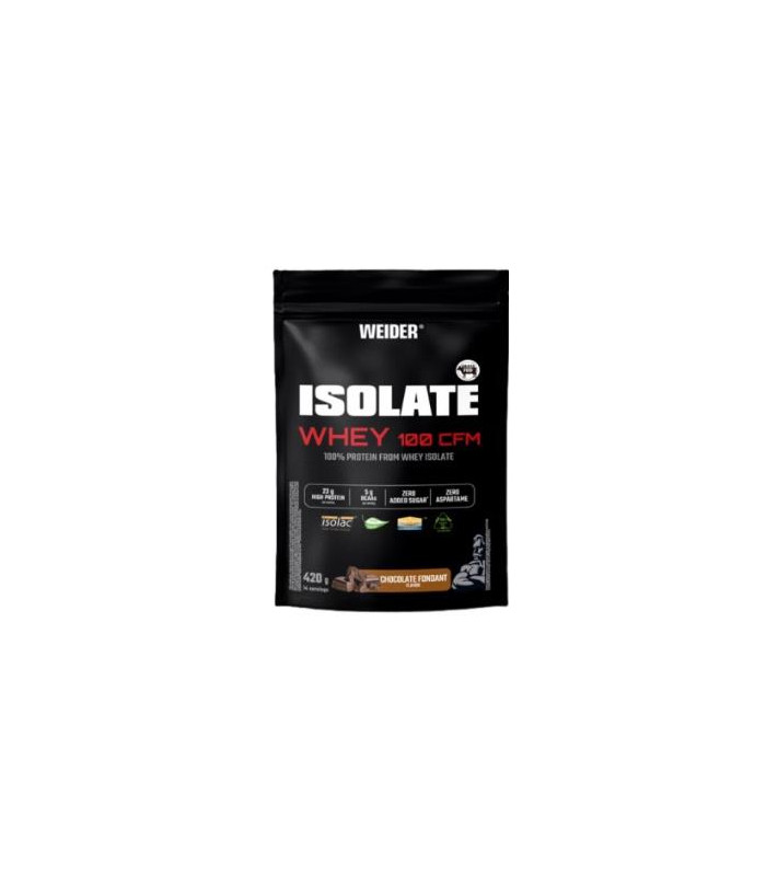 WEIDER ISOLATE WHEY 100 CFM choco 420gr.