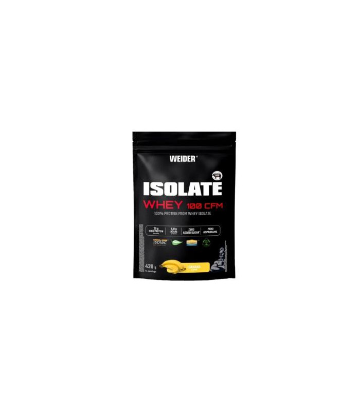 WEIDER ISOLATE WHEY 100 CFM banana 420gr.