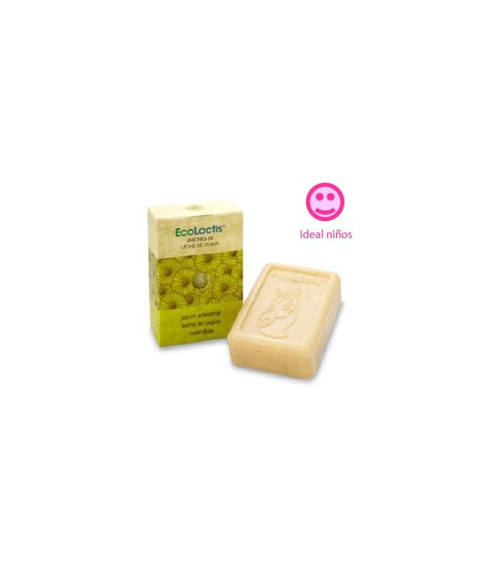JABON ECO 10% leche de yegua y calendula 100gr.