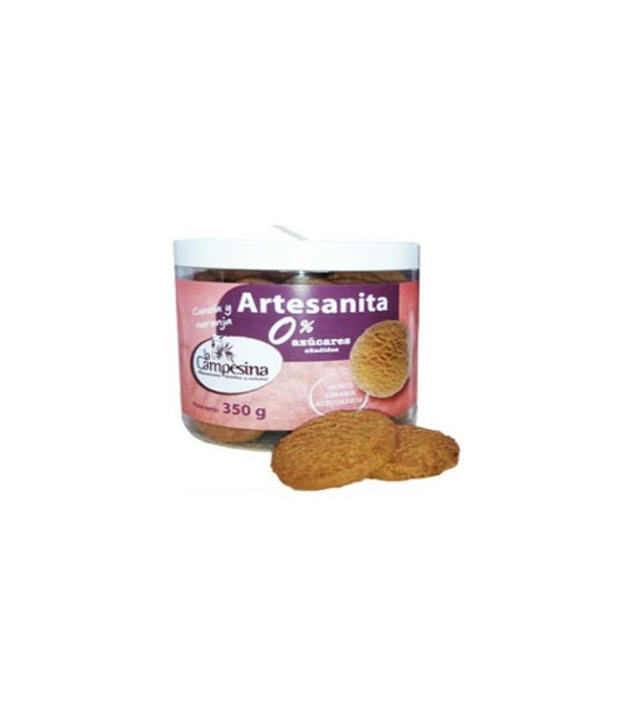 GALLETAS ARTESANITA canela y naranja 350gr. S/A