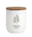 VELA VASO BLANCO CITVASM citronela-menta 7x9cm 1ud