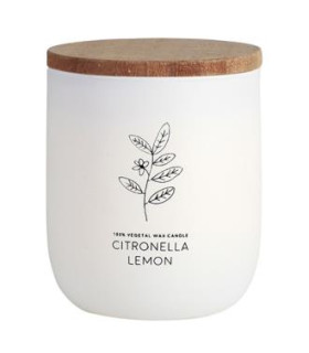 VELA VASO BLANCO CITVASL citronela-limon 7x9cm 1ud