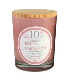VELA VASO PERF10 rose-cardamon 7,5x9cm 1ud.