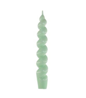 VELA BUJIA ESPIRAL 9 N16 verde 2,3x17cm 4uds.