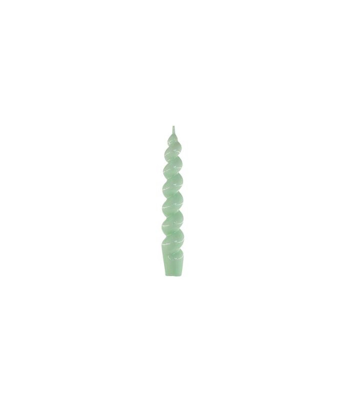 VELA BUJIA ESPIRAL 9 N16 verde 2,3x17cm 4uds.