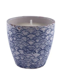 VELA TIESTO ESCAMAS AZUL SQUAM11 citronela 15,5x15