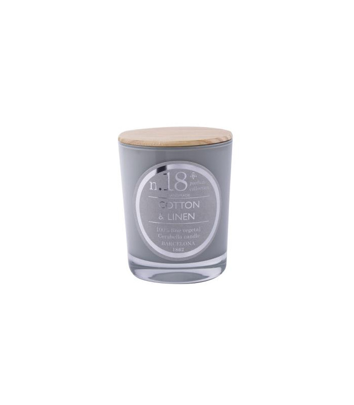 VELA VASO PERF 18 cotton-line 7,5x9cm 1ud.