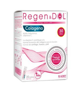 REGEN &amp  DOL colageno sabor limon 30sbrs.