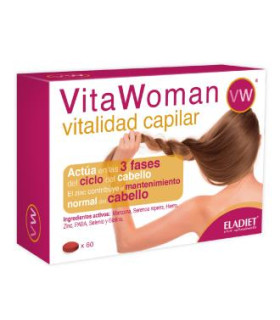 VITA WOMAN vitalidad capilar 60comp.