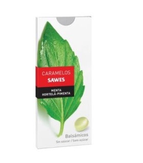 CARAMELOS BALSAMICOS S/AZUCAR menta blister 22gr
