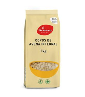 COPOS DE AVENA integrales 1kg.