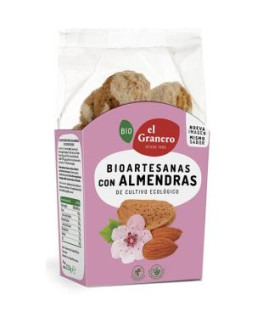 GALLETAS ARTESANAS con almendra 220gr. BIO