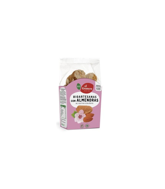 GALLETAS ARTESANAS con almendra 220gr. BIO