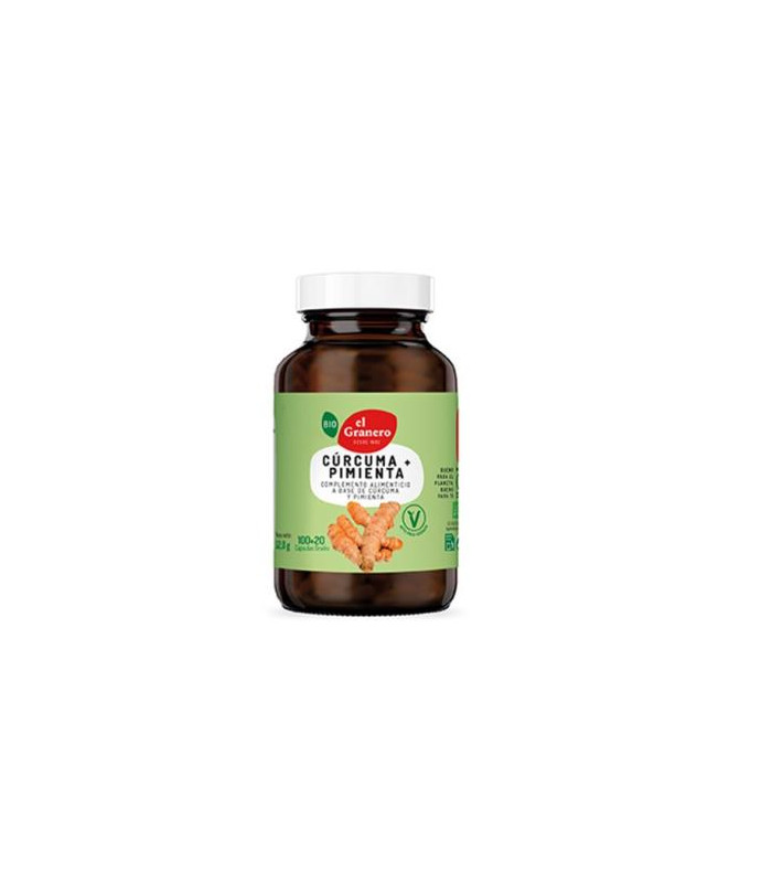 CURCUMA Y PIMIENTA BIO 120cap.