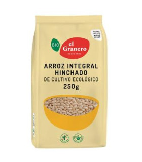ARROZ HINCHADO integral familiar 250gr. BIO