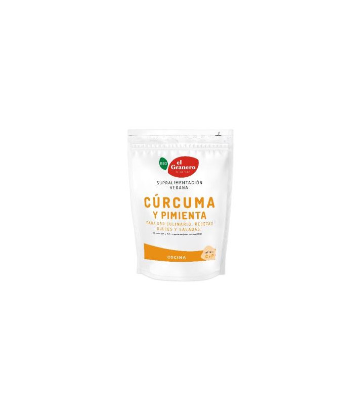 CURCUMA Y PIMIENTA superalimento BIO 200gr.