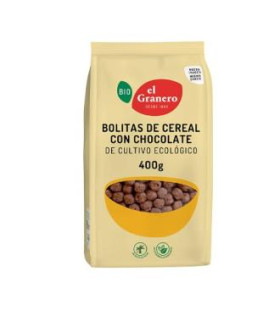 BOLITAS DE CEREALES con chocolate 300gr. BIO