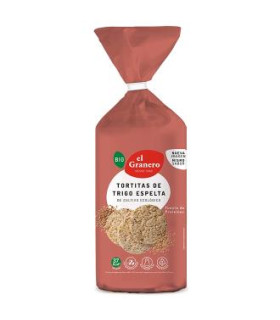 TORTITAS DE TRIGO ESPELTA integral 108gr. BIO S/A