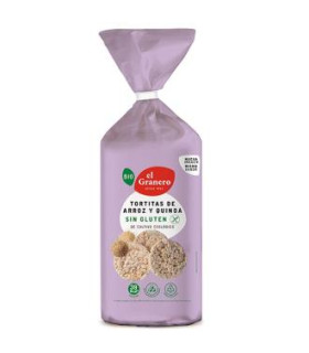 TORTITAS DE ARROZ Y QUINOA 120gr. BIO