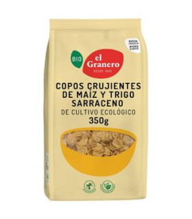 COPOS DE MAIZ Y TRIGO SARRACENO crujientes 350gr.