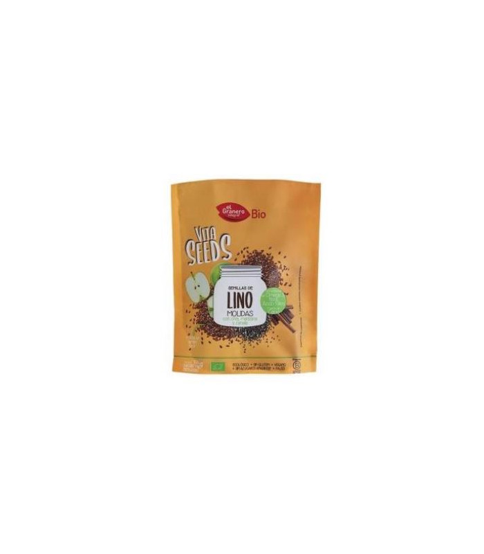 VITASEEDS semillas lino chia manzana molidas 200g