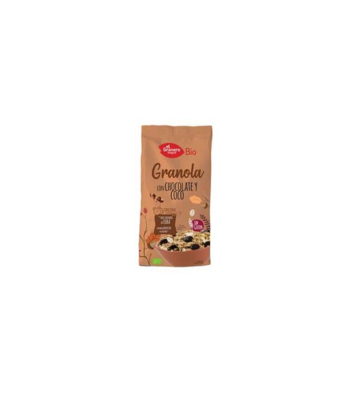 GRANOLA CON CHOCOLATE Y COCO 350gr. BIO SG