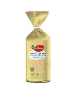 TORTITAS DE MAIZ sin sal 130gr. BIO SG