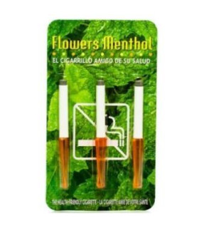 CIGARRILLO FLOWER MENTOL BLIST 2 piezas 3un