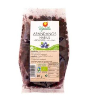 ARANDANOS liofilizados 40gr BIO