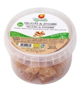 BIO DELICIAS DE JENGIBRE caramelos de goma 150gr.