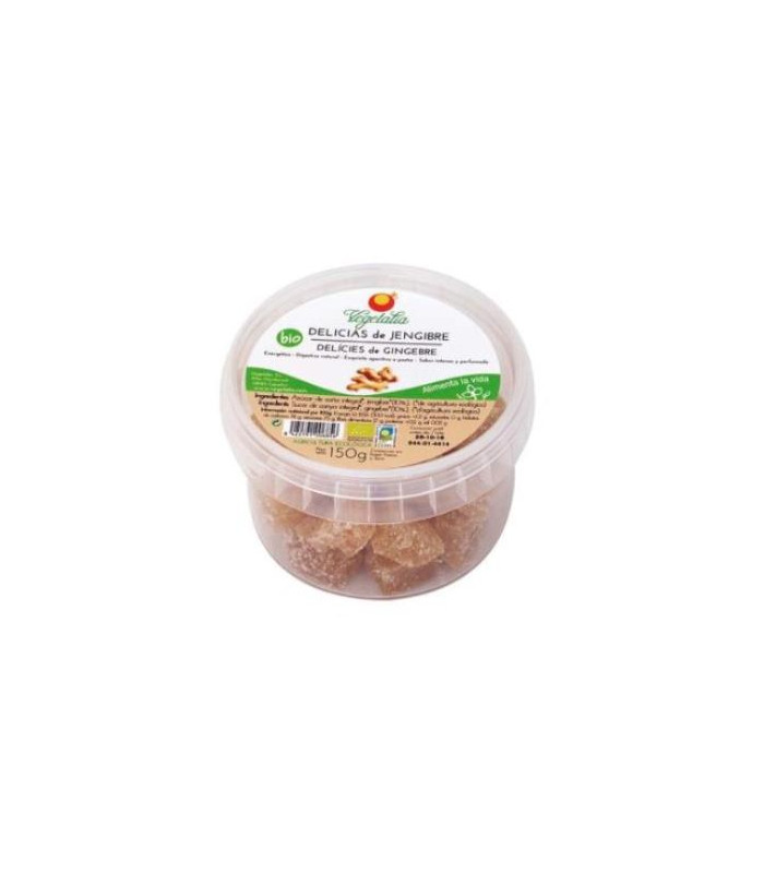 BIO DELICIAS DE JENGIBRE caramelos de goma 150gr.