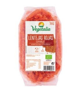 ESPIRALES DE LENTEJAS ROJAS  250gr. BIO SG