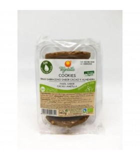 GALLETAS TRIGO SARRACENO CACAO Y ALMENDRA 140g BIO
