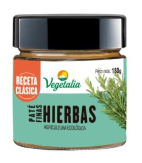 PATE DE FINAS HIERBAS grande 180gr. BIO
