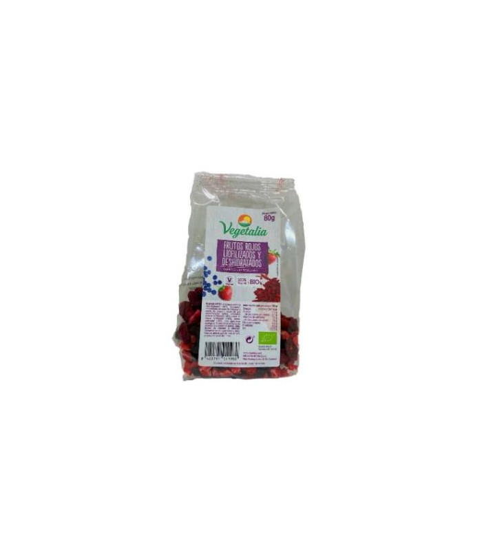 MIX FRUTOS ROJOS liofilizados y deshidratados 80g