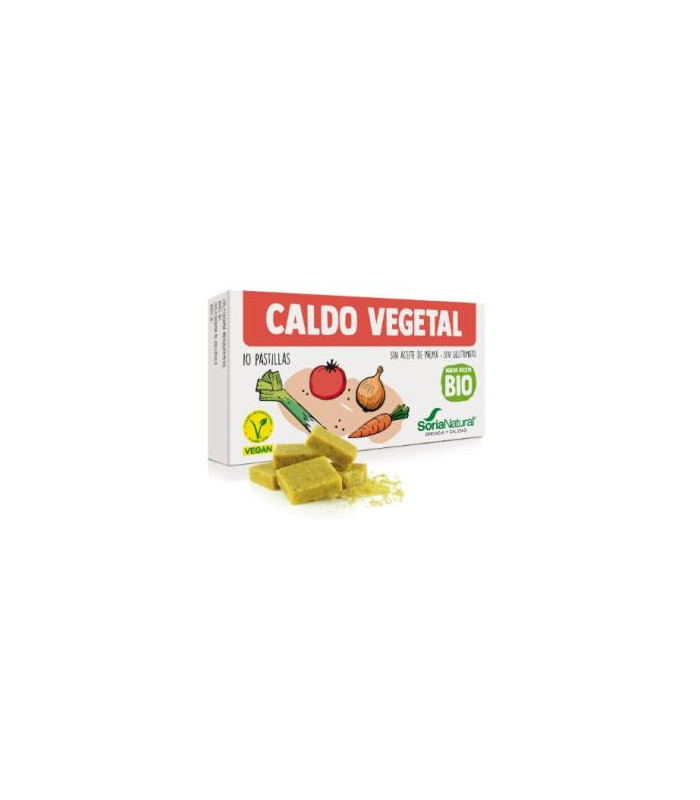 CALDO VEGETAL 10 pastillas BIO VEGAN