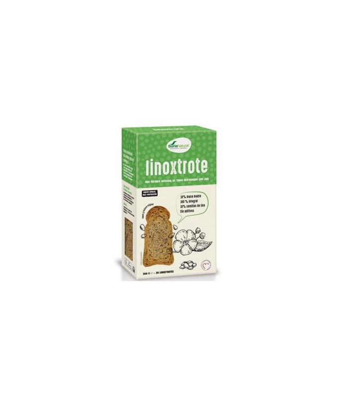 BISCOTE LINOXTROTE integral trigo con lino 300gr.