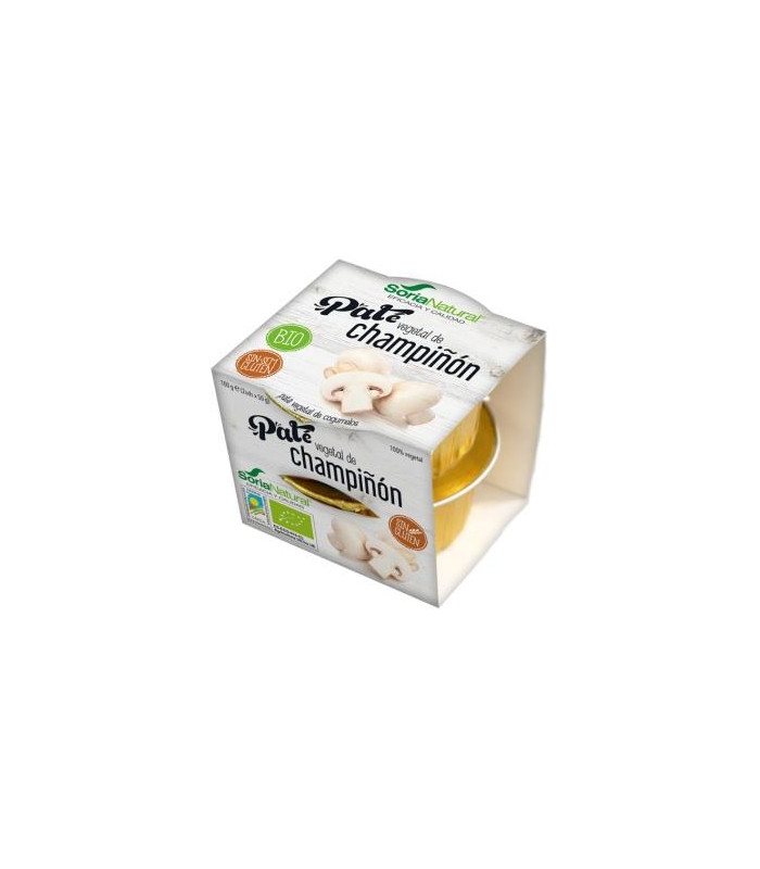 PATE VEGETAL DE CHAMPIÑON 2udsx50gr. BIO