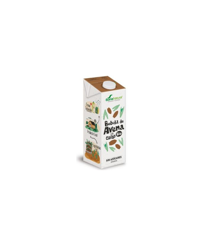 BEBIDA VEGETAL DE AVENA con cacao 1lt 6uds BIO S/A