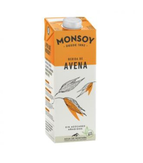 BEBIDA VEGETAL DE AVENA 1lt 6uds. BIO