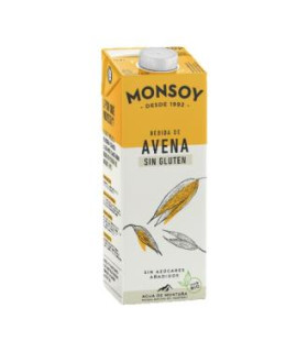 BEBIDA VEGETAL DE AVENA SIN GLUTEN 1lt 6uds. BIO