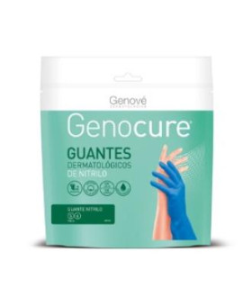 GENOCURE GUANTES dermatológicos nitrilo T-S/6 2uni