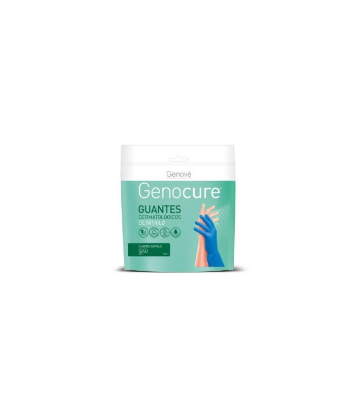 GENOCURE GUANTES dermatológicos nitrilo T-S/6 2uni